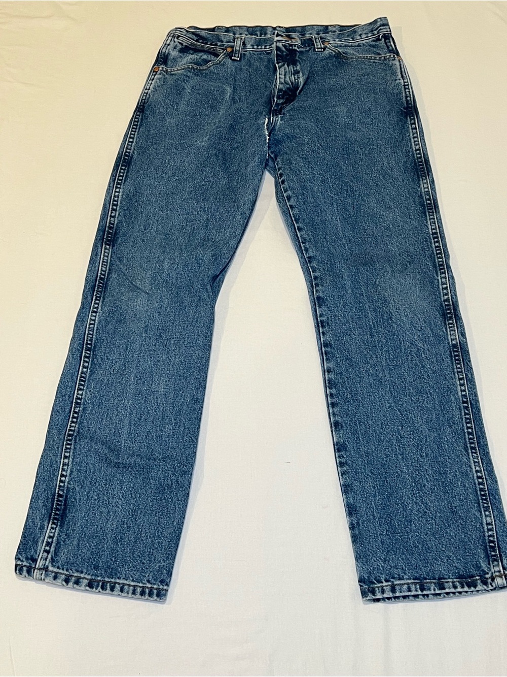 Wrangler 936PWD Cowboy Cut Slim Fit Jeans Men’s 34x32 Blue Denim